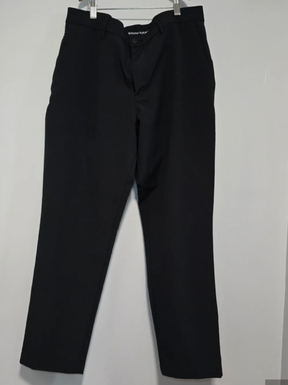 Banana Republic Men's Black Chinos - Slim Straight Sz 34x29
